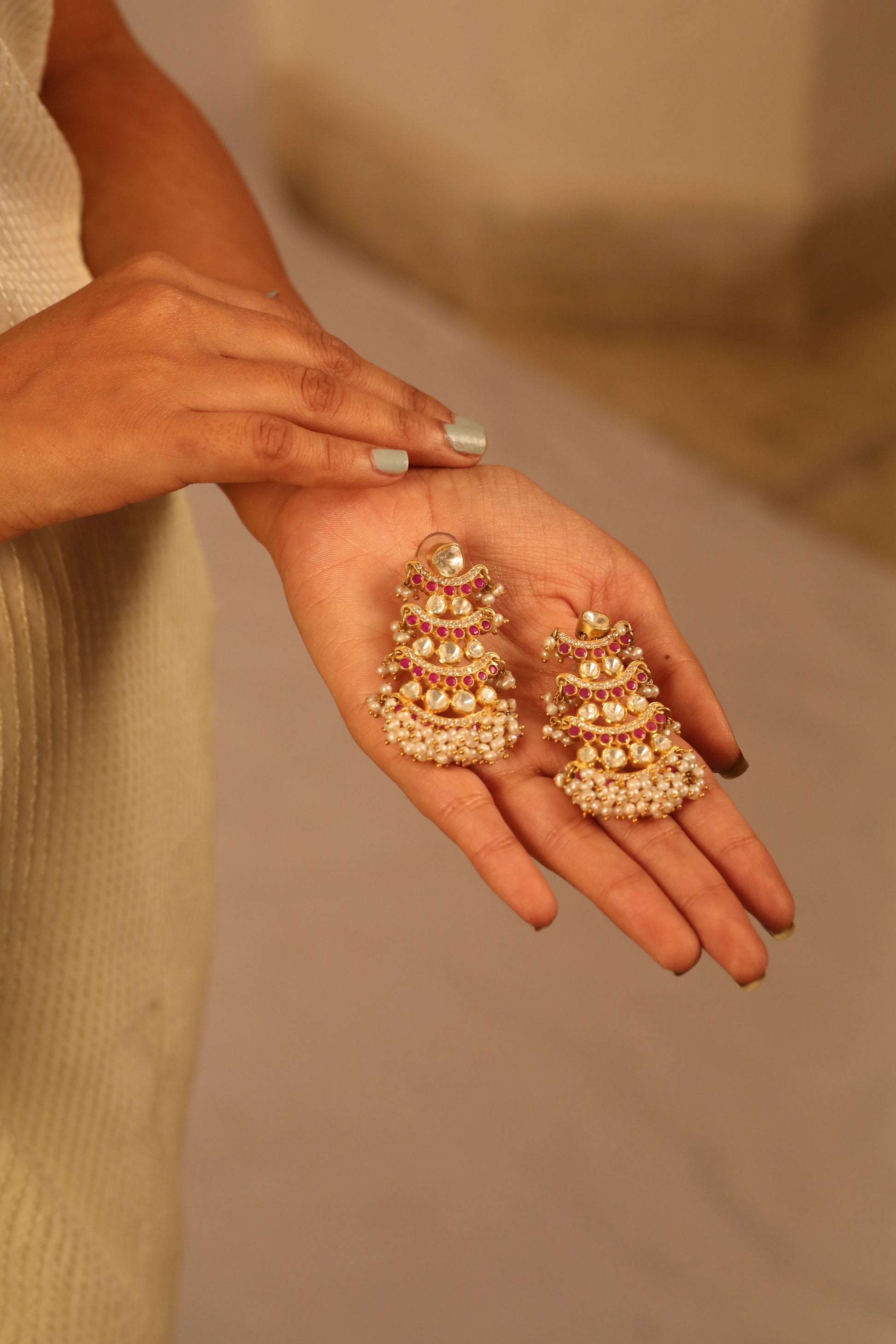 Kundan Earrings